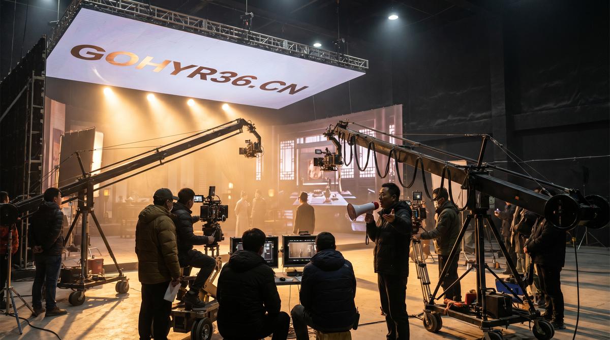 探花传媒影视制作现场